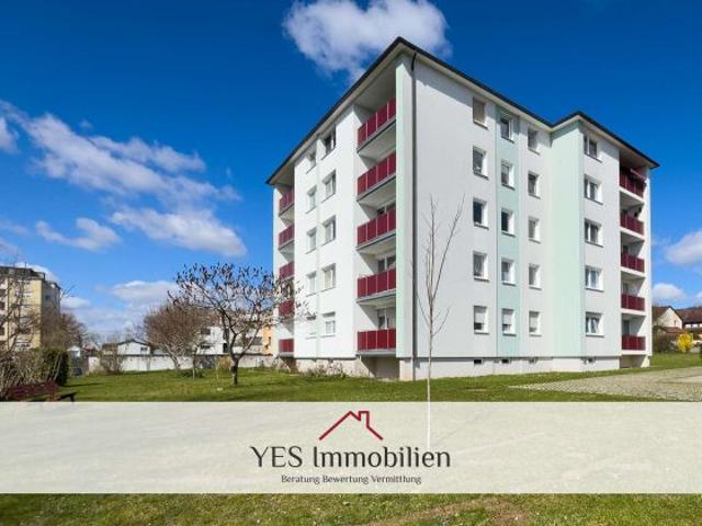 Großzügige 4 Zimmer Mietwohnung mit Süd Loggia in zentraler Lage von Gunzenhausen