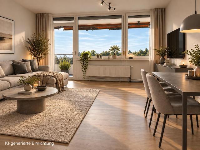 Großzügige 4½ Zimmerwohnung mit Balkon im 3.OG in Bietigheim Bissingen