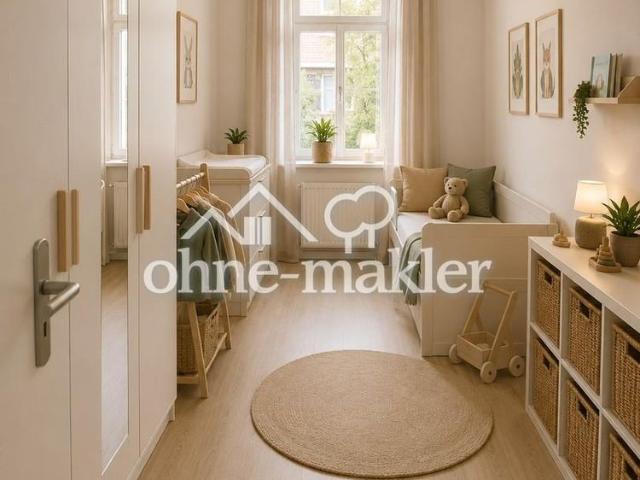 Großzügige 4 Zimmerwohnung mit großer Terrasse und Wohnküche in Zeitz — vollsaniert