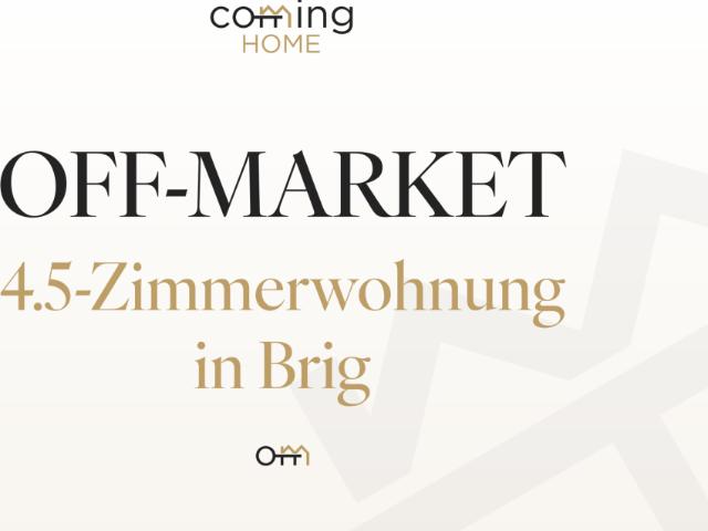 Einziehen und wohlfühlen 4.5 Zimmer Wohnung mit Balkon in zentralem Brig Glis
