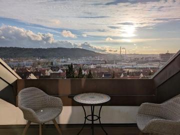 Erikastraße, Stuttgart - Keller, Terrasse