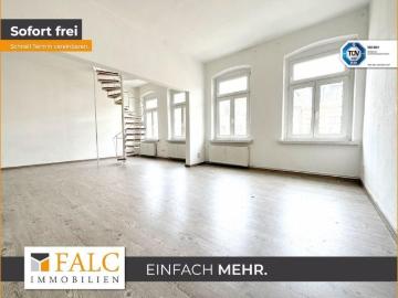 Großzügige 5 Raum Maisonettewohnung mit Balkon