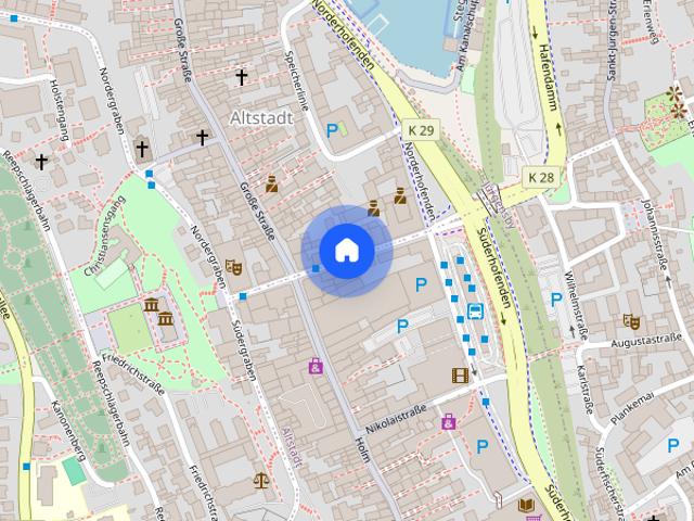 Großzügige 5,0 Zimmer Wohnung, Rathausstraße 6, 2.OG ! Bitte bewerben Sie sich online !