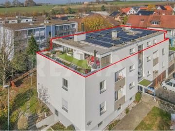 Grosszügige 5.5 Zimmer Attikawohnung an sonniger, zentraler Lage