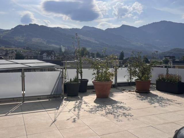 Grosszügige 5.5 ZW mit riesiger Terrasse wartet auf Sie!