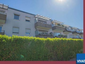 Großzügige 1 Zi Wohnung mit Sonnen Balkon, TGL Bad/WC, Küche, Stellplatz