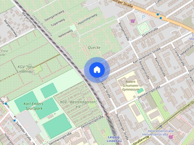 Großzügige 2 Raum Maisonette Wohnung mit Balkon im Leipziger Westen!