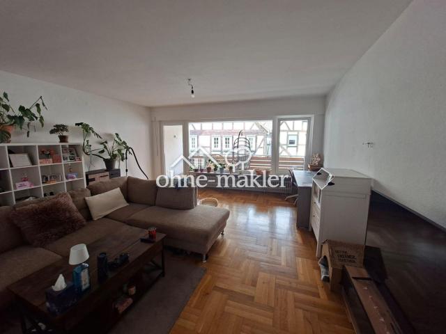 Großzügige 2 Zimmer Wohnung mit Balkon & Parkett – ca. 91 m² zentral in Schotten