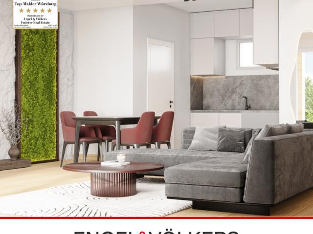 Großzügige 2 Zimmer Wohnung mit Balkon und Tiefgaragenstellplatz