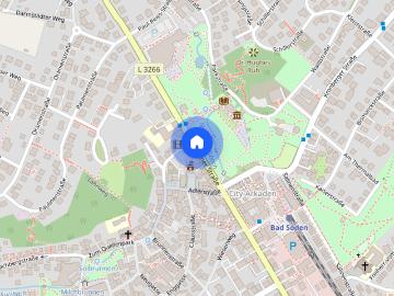 Bad Soden am Taunus - Keller, Balkon, Ausgestattete Küche