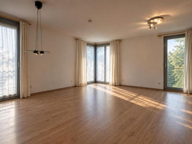Großzügige 2 Zimmer Wohnung mit neuer Einbauküche, Eckverglasung, großer Dusche und Garage!