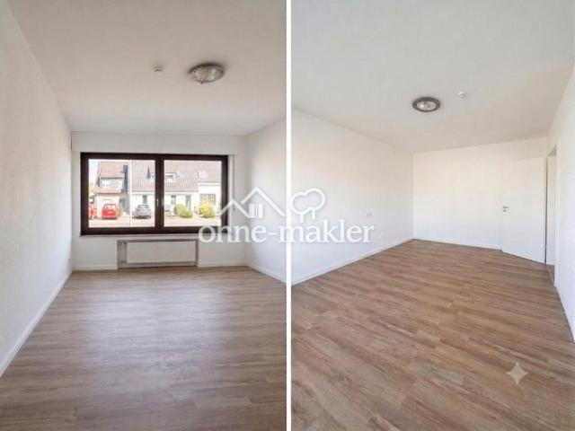 Großzügige 2 Zimmer Erdgeschosswohnung mit eigener Terrasse, Garten & Garage in Duisburg Baerl