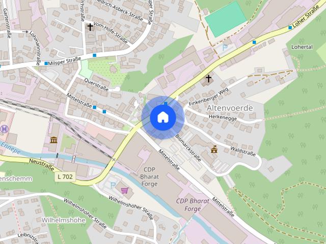 Großzügige 2 Zimmer Souterrainmietwohnung mit eigener Außenterrasse in Ennepetal!