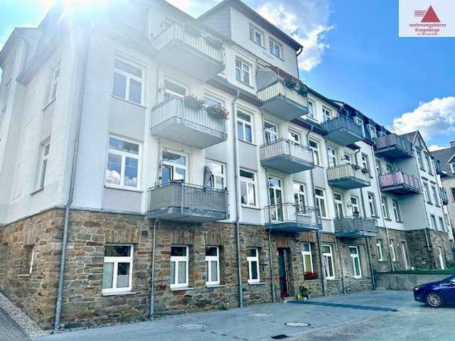 Großzügige 2,5 Raum Maisonette Wohnung in Annaberg Buchholz Balkon Stellplatz!