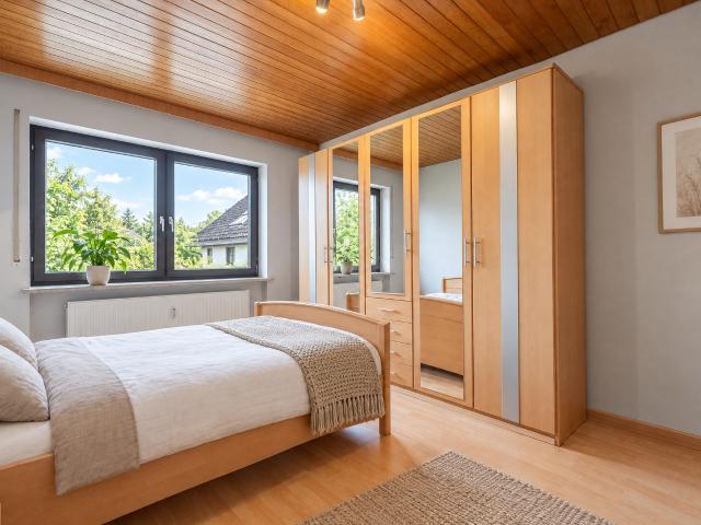 Großzügige 2,5 Zimmer Wohnung in Olching: ca. 74 qm mit großem Südwest Balkon, Keller und Stellplatz
