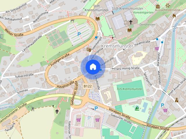 Großzügige 3 Raumwohnung mit Balkon in Kremsmünster