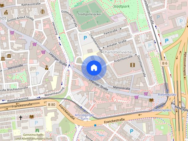 Großzügige 3 Raumwohnung in der Innenstadt!
