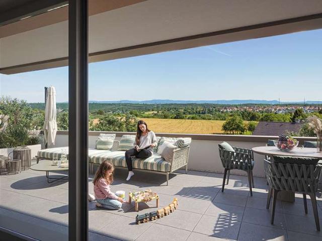 Großzügige 3 Zi EG Wohnung mit Terrasse WE901