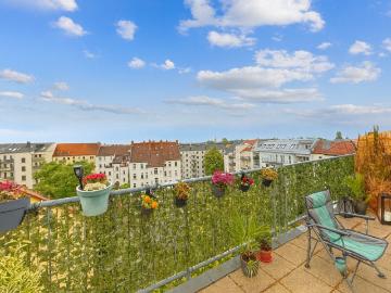 Nordplatz, Leipzig - Balkon, Terrasse, Heizung