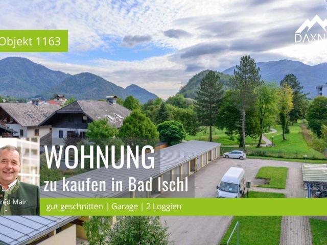 Großzügige 3 Zimmer Wohnung mit zwei Loggien und eigener Garage