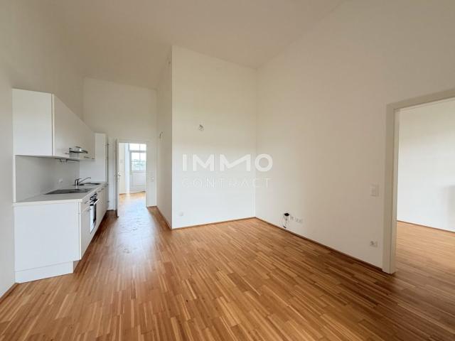 Großzügige 3 Zimmer Wohnung mit Beeindruckender Raumhöhe und Großzügigen Freiflächen