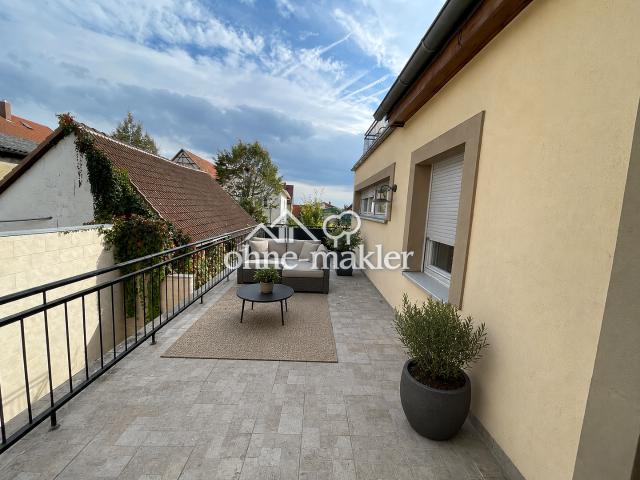 Großzügige 3 Zimmer Wohnung mit mega Terrasse in Sinsheim Hilsbach