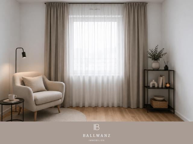 Großzügige 3 Zimmer Wohnung mit Sonnenbalkon