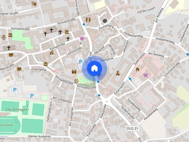 Großzügige 3 Zimmer Wohnung in Dillingen zu vermieten!