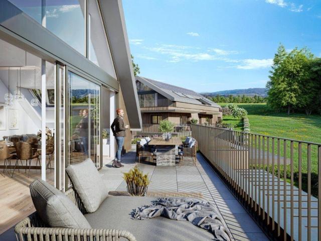 großzügige 3 Zimmer Dachgeschosswohnung mit 2 Terrassen in Elixhausen