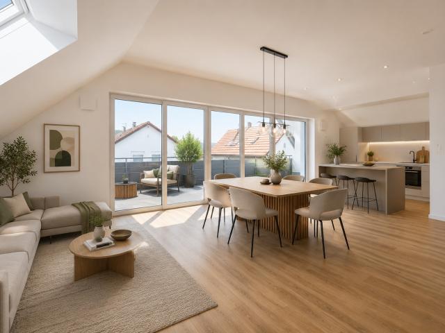 Großzügige 3 Zimmer Eigentumswohnung in Krumbach | Neubau mit Balkon & Aufzug W9