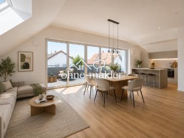 Großzügige 3 Zimmer Eigentumswohnung in Krumbach | Neubau mit Balkon & Aufzug W9