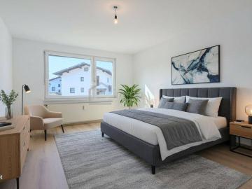 Großzügige 3 Zimmer Erdgeschoss Wohnung in Reutte | 81m² Wfl. | 6m² Loggia mit Südausrichtung | KFZ Stellplatz | Gemeinschaftsgarten Perfekt für Familien oder Paare!
