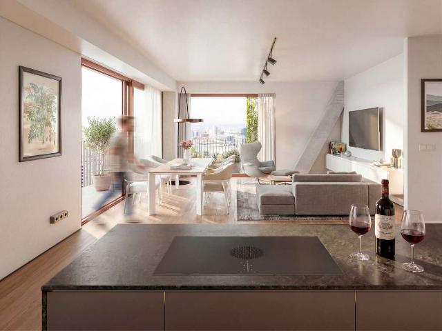 Großzügige 3 Zimmer Neubauwohnung in erster Wasserlage am Baakenhafen zum 01.01.2027– nachhaltig, ho