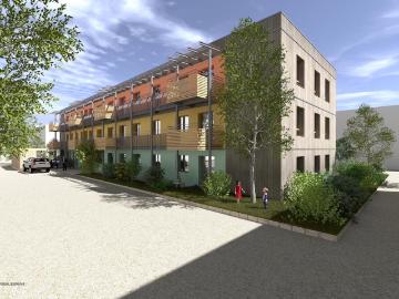 Großzügige 3 Zimmerwohnung im Holzhaus