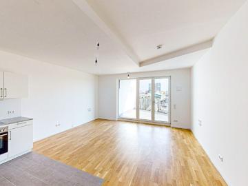 Großzügige 3 Zimmerwohnung mit zwei Balkonen am Gleisdreieck