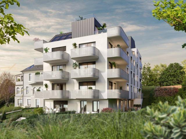 Großzügige 3 Zimmerwohnung mit 2 Balkonen Wärmeversorgung durch umweltfreundliche Luftwärmepumpe ! Rohbau fertiggestellt !