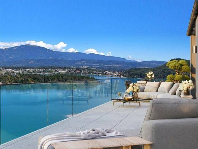 Großzügige Traumwohnung mit atemberaubenden Seeblick auf den Faaker See