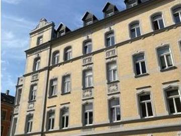 Großzügige und vermietete 1 Zimmer mit EBK, Dusche und Laminat in zentraler Lage!