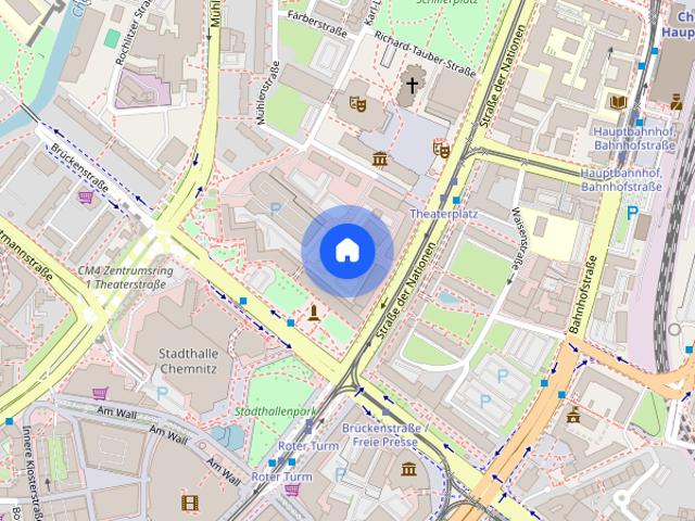 Großzügige und zentrale 3 Zimmer Wohnung mit ca. 80 m², Tageslichtbad und Stellplatzoption