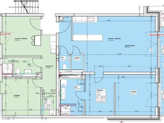 Grosszügige Wohnung mit toller Ankleide im KFW 40 Energiesparhaus Trier mit Top Anbindung Luxemburg
