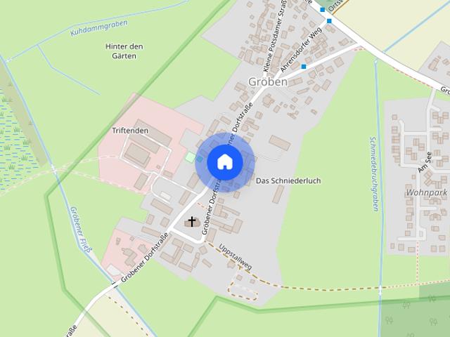Großzügige Wohnung mit Wintergarten, Kamin und ca. 300 m² Garten