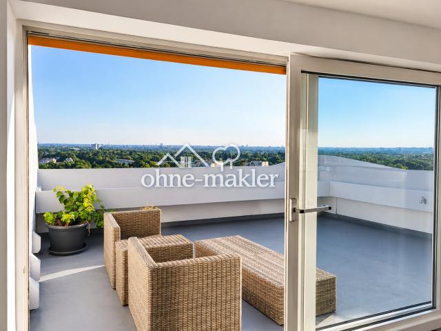 Großzügige Wohnung mit Panoramablick und großer Terrasse