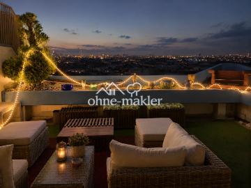 Großzügige Wohnung mit Panoramablick und großer Terrasse