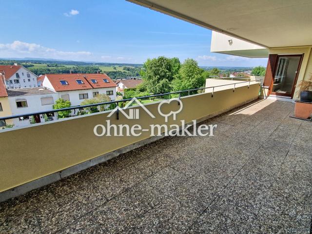 Großzügige Wohnung mit Panoramablick