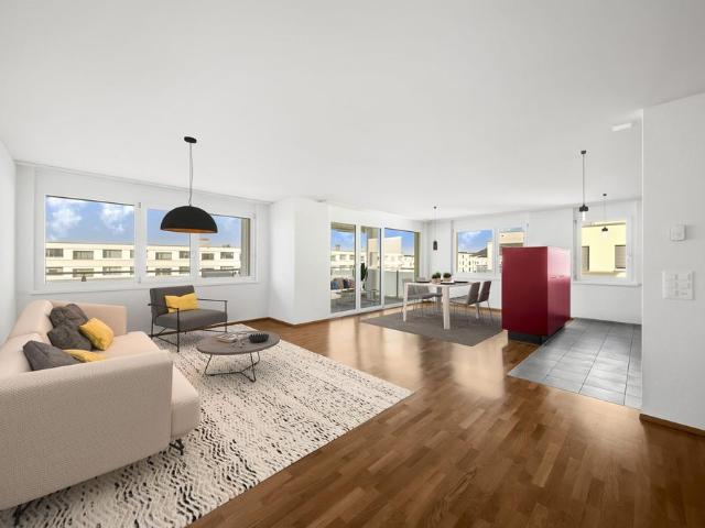 Grosszügige Wohnung mit sonnigem Gartensitzplatz