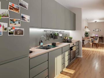 Großzügige Wohnung mit Süd Balkon und Keller