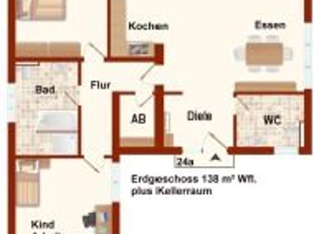 Großzügige Wohnung im Erdgeschoss in attraktiver Lage von Stukenbrock