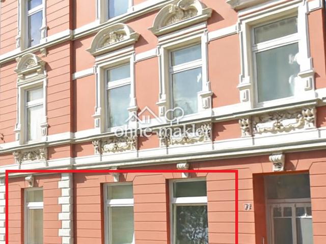 Großzügige Altbauwohnung mit Gartenbenutzung – 2 Zimmer, bei Bedarf 3 Zimmer realisierbar