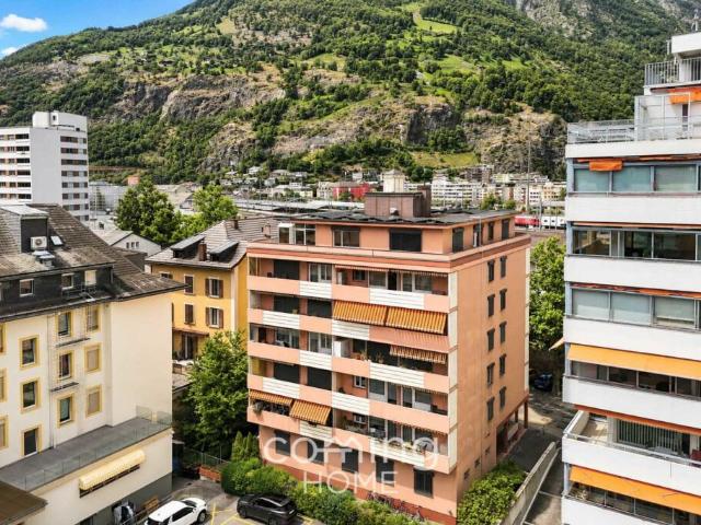 Grosszügige Attikawohnung mit Panoramaterrasse Brig