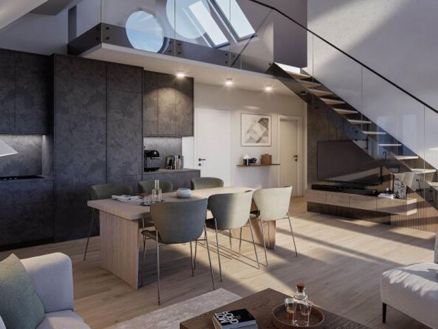 Großzügige Dachgeschoss Wohnung mit 47m² Galerie in Liefering